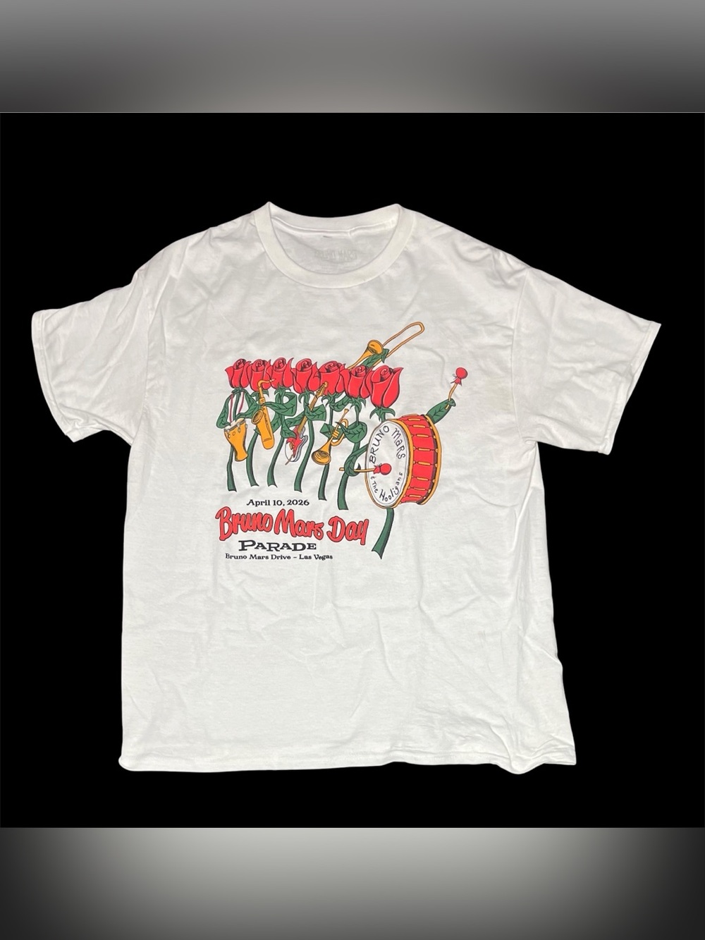 Women’s Sz L Bruno Mars Day Parade T shirt - Picture 3 of 6